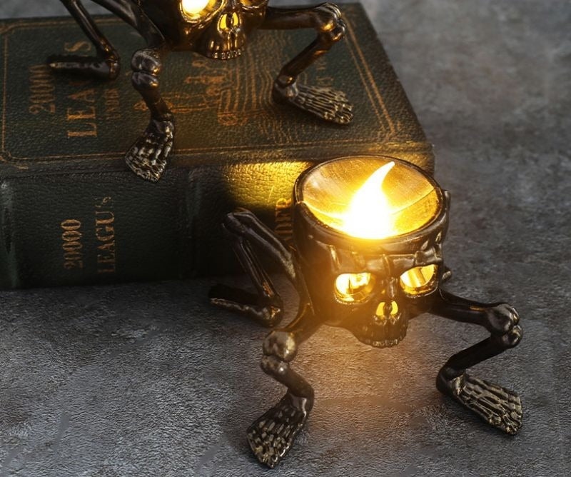 CandleFlick™ – Bougies LED Sans Flamme Décoratives pour Maison & Halloween