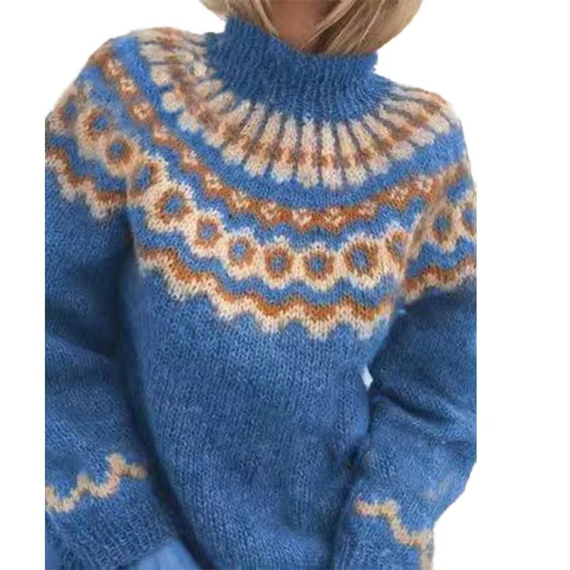 Pull Femme Hiver Élégant et Doux