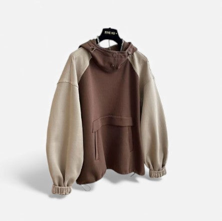 Sweat à capuche Grand Taille Confortable avec Poches