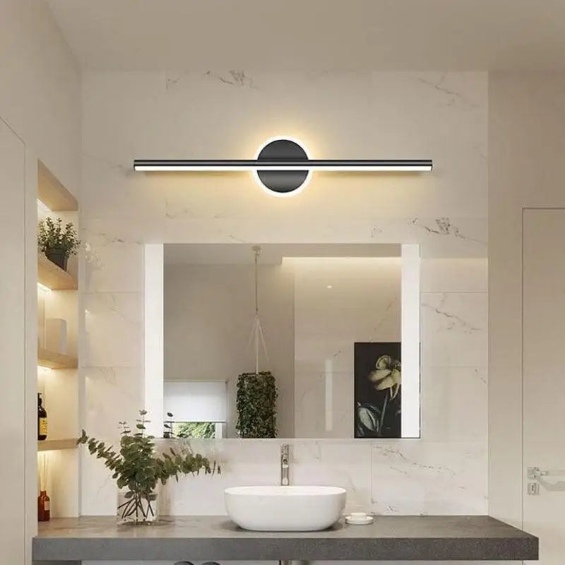 Carvia™ – Applique Murale LED Design Or & Noir – Éclairage Moderne