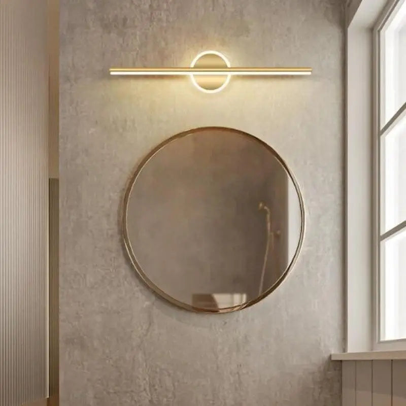 Carvia™ – Applique Murale LED Design Or & Noir – Éclairage Moderne