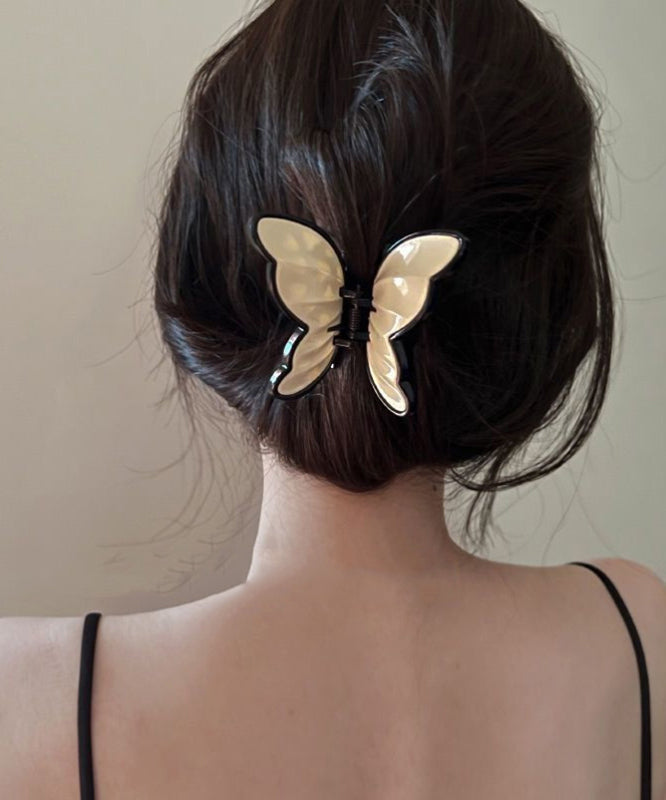 Épingle à cheveux élégante en acrylique brun clair - EasyApparels