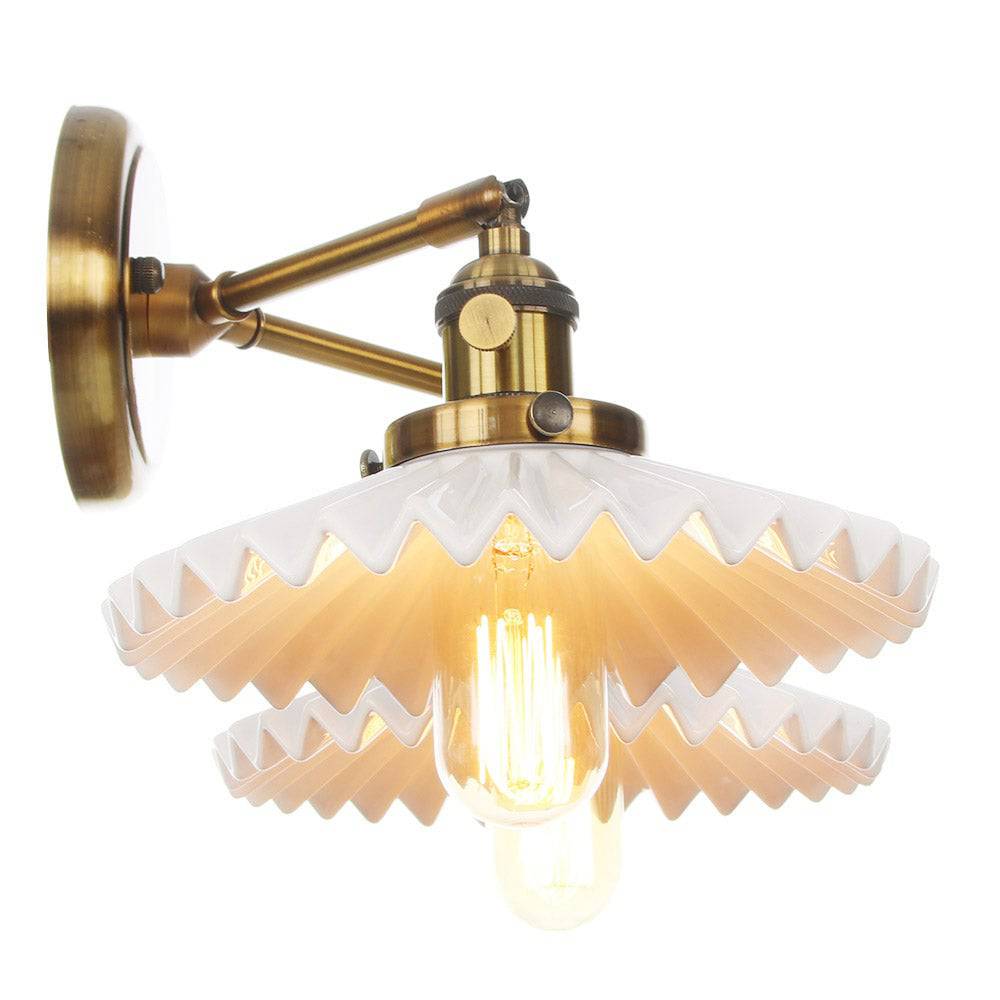 Ceramix™ – Applique Murale Double Tête en Céramique Ancienne Élégante