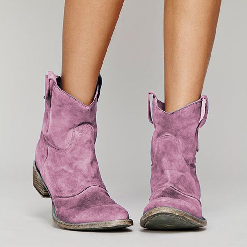 Bottes Femme Cuir Doux et Élégantes pour Femme