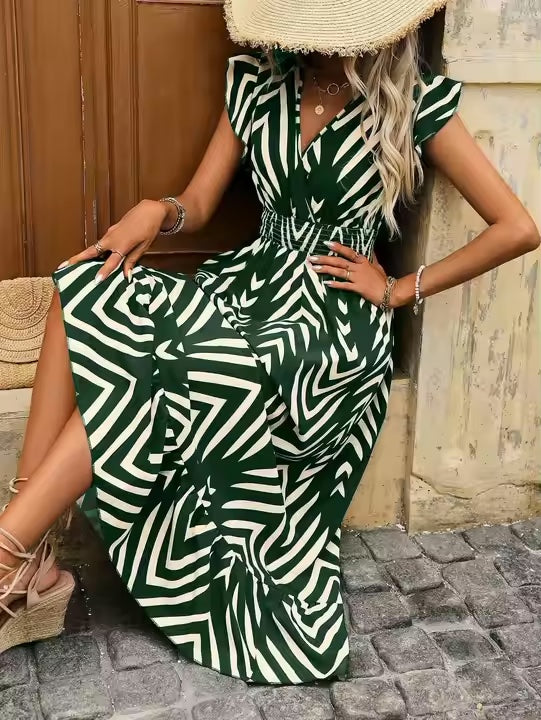 Charmeva™ – Robe Longue Bohème Chic Fluide et Légère Été