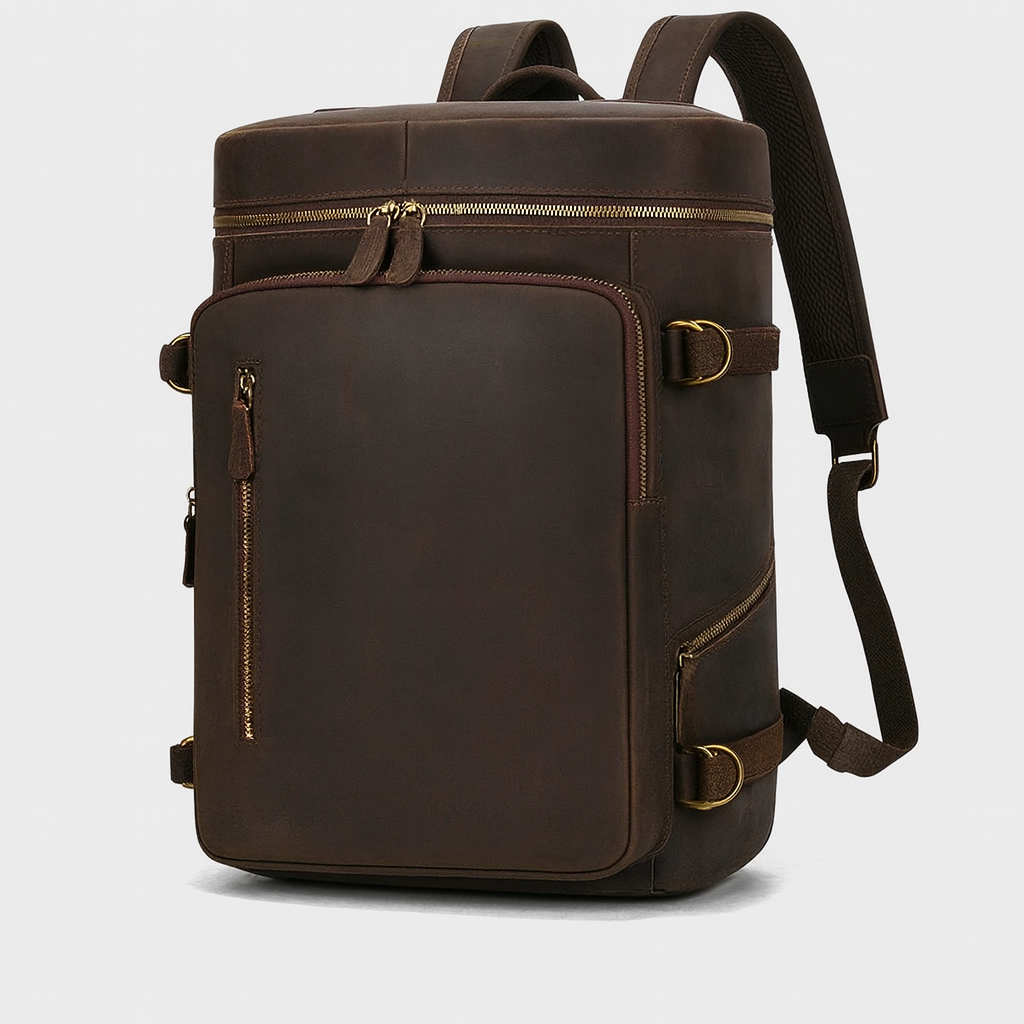 Sac à Dos Grand Volume avec Poche Ordinateur et Bretelles Amovibles