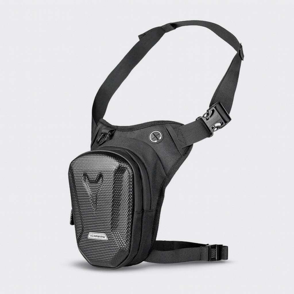 Sac Moto Grande Capacité avec Sangle Réglable et Protection Renforcée - PanierRoyale