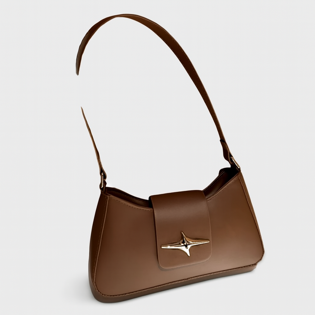 Sac à main Élégant avec Poignée et Fermeture Zippée