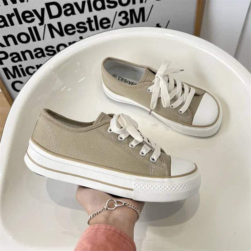 ChicStep™ – Baskets Femme en Toile Confortables et Légères pour l'Été