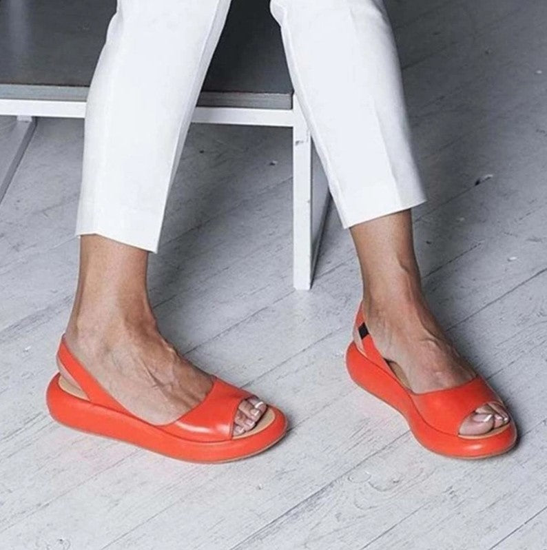 ChicStep™ – Sandales Compensées Femme Élégantes et Confortables à Talons