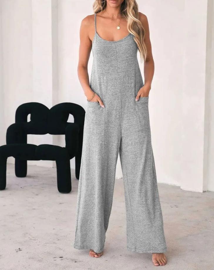 ChicStyle™ – Salopette Femme Décontractée Confortable avec Poches Pratiques