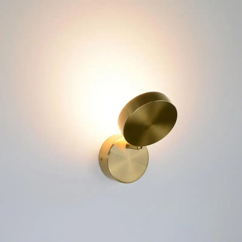 Circlea™ – Applique Murale LED Moderne Design Noir & Or – Éclairage Ambiance