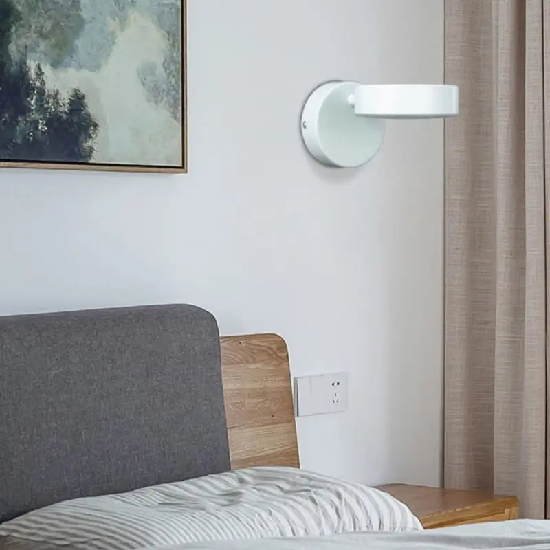 Circlea™ – Applique Murale LED Moderne Design Noir & Or – Éclairage Ambiance