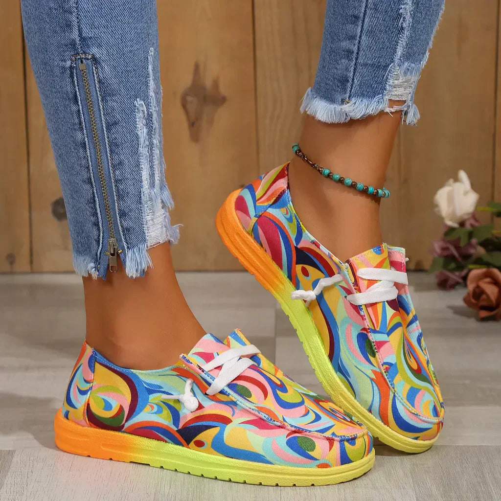 ColorPop™ – Baskets Femmes Légères et Colorées pour un Style Décontracté