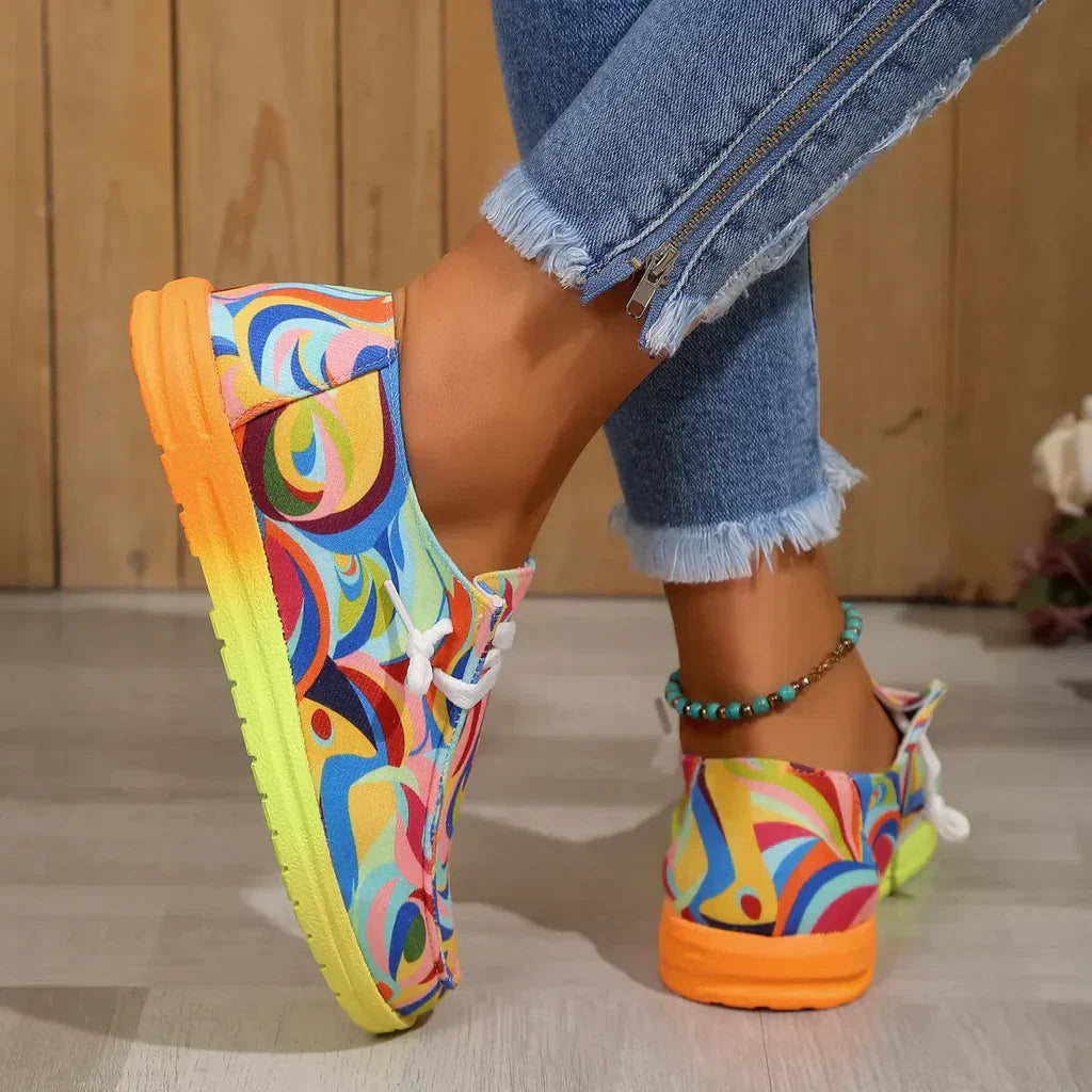 ColorPop™ – Baskets Femmes Légères et Colorées pour un Style Décontracté