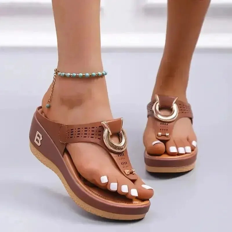 ComfortStep™ – Sandales Femmes Confortables Antidérapantes et Élégantes