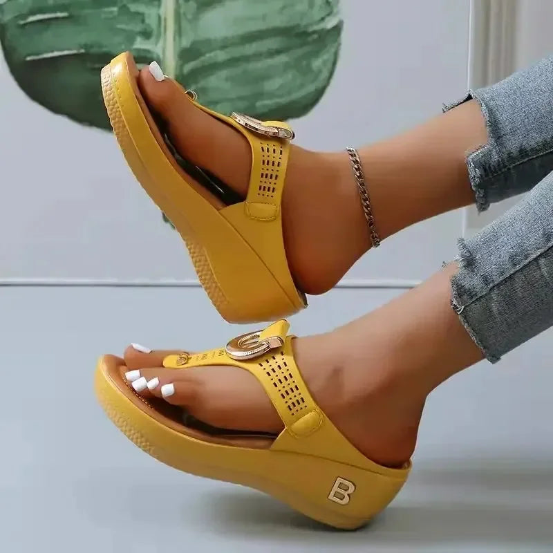 ComfortStep™ – Sandales Femmes Confortables Antidérapantes et Élégantes