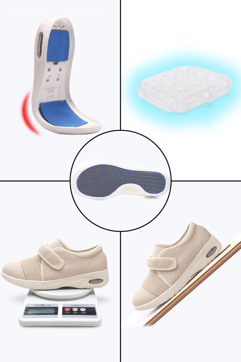 ConfortFlex™ – Chaussures Diabétiques Larges et Respirantes