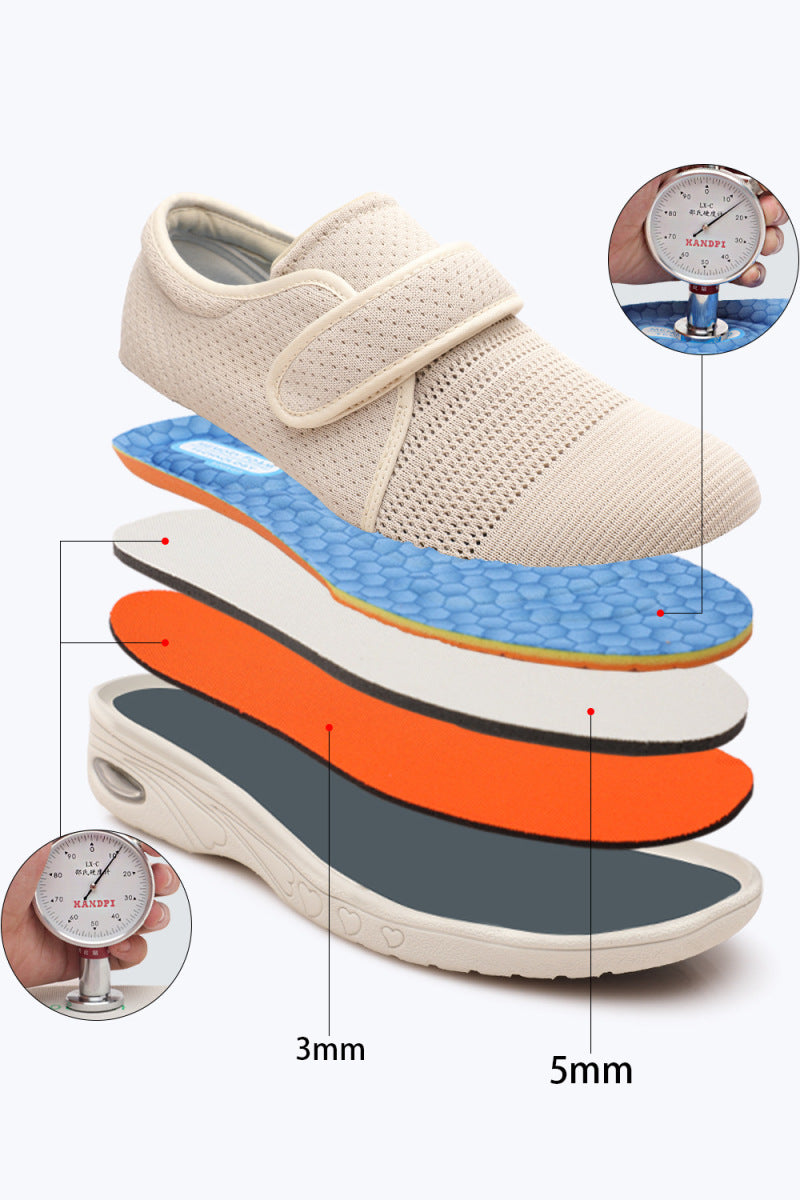 ConfortFlex™ – Chaussures Diabétiques Larges et Respirantes