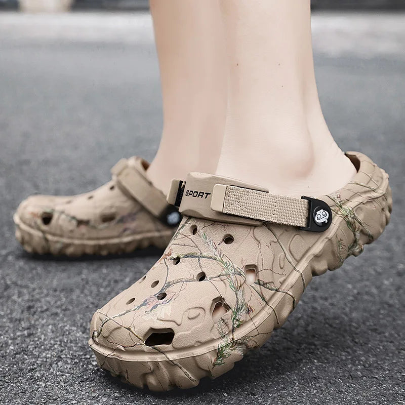 ConfortStep™ – Sandales Masculines Antidérapantes Légères et Confortables