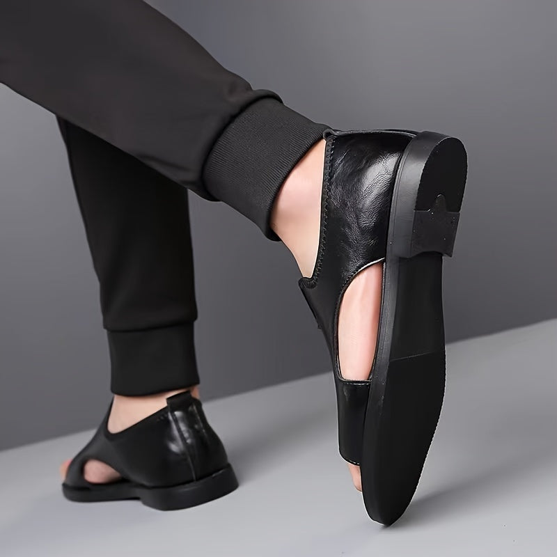 CoolStride™ – Sandales Homme Confort en Cuir pour Randonnée et Été