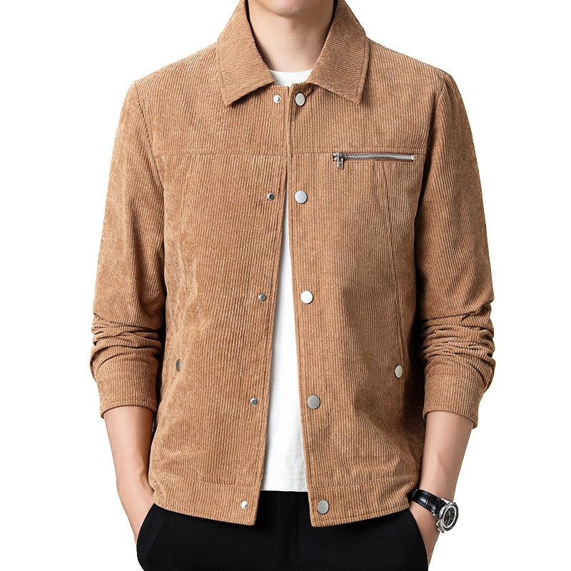 Cordedge™ – Veste Homme Sportive Élégante en Cordon Légère et Confortable-2