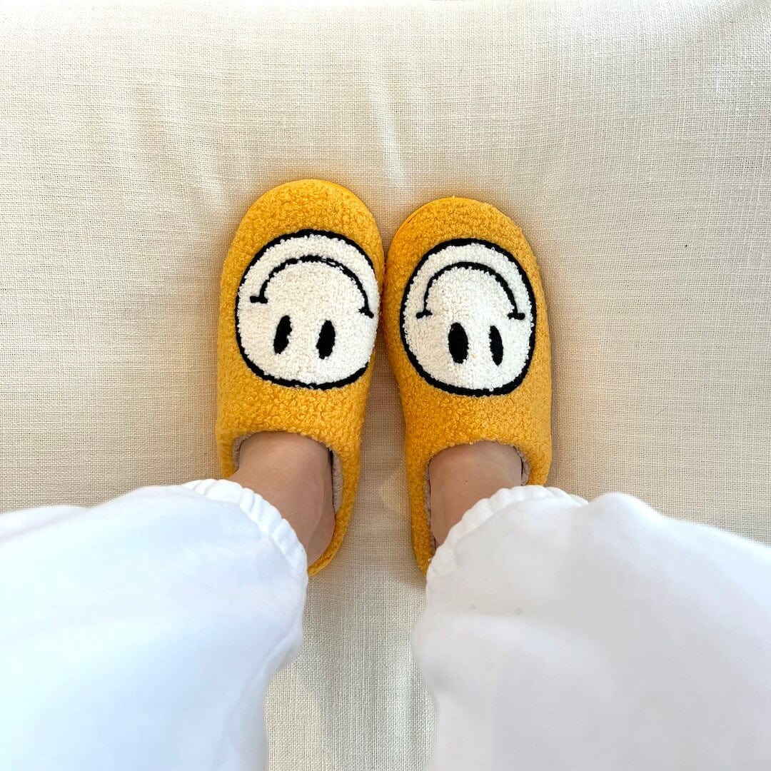 CozySmiles - Pantoufles Smiley