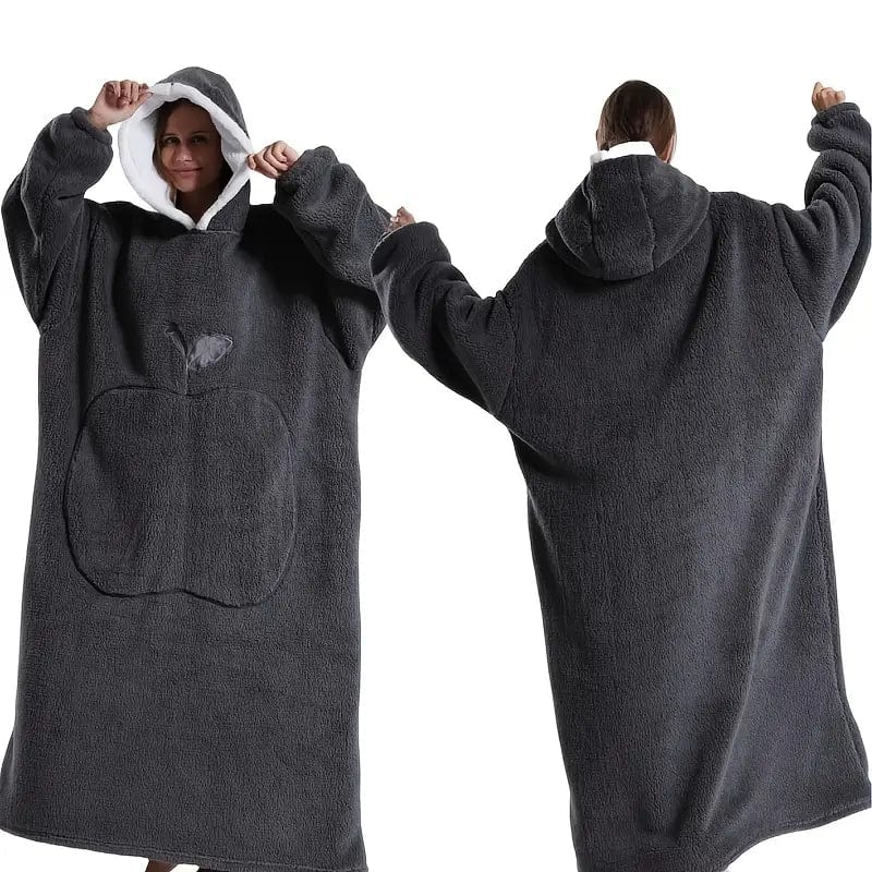 CuddleWrap™ – Sweat Plaid en Polaire Ultra-Doux