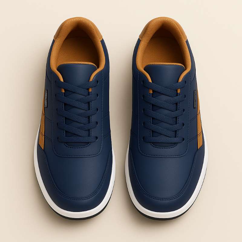 CuirConfort™ – Chaussures Orthopédiques Homme Élégantes en Cuir Imperméables