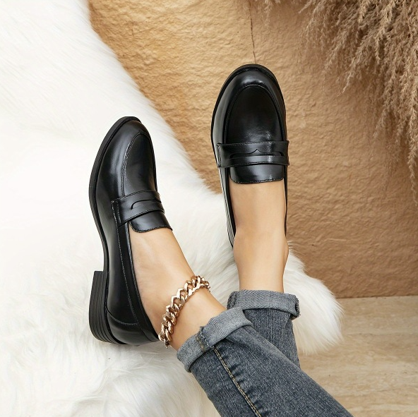 Cuirava™ – Mocassin Femme en Cuir Élégant et Confortable à Enfiler