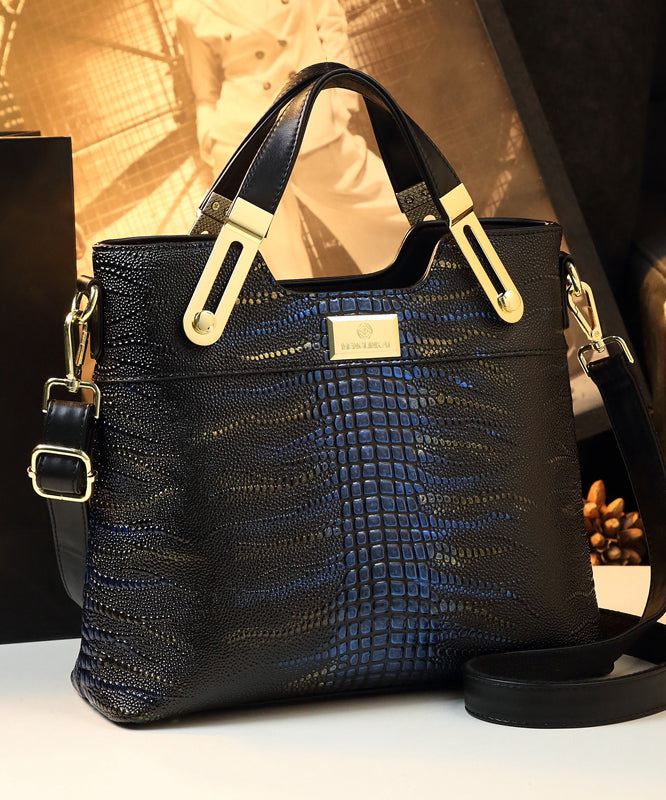 Grand sac fourre-tout personnalisable en cuir artificiel coloré - EasyApparels