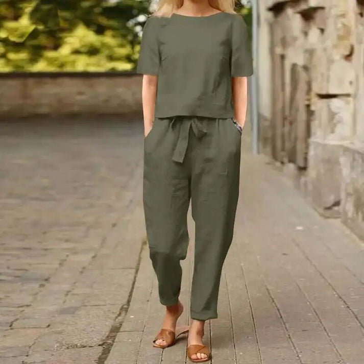 Robe Décontractée Femme 2 Pièces pour Tous les Jours