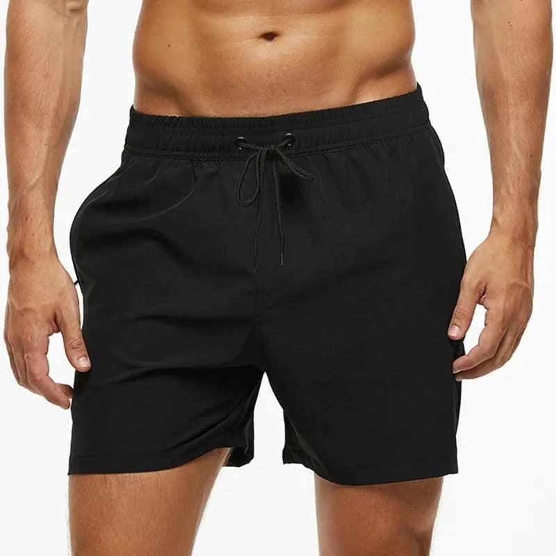Short de bain Homme Polyester Séchage Rapide Taille Ajustable