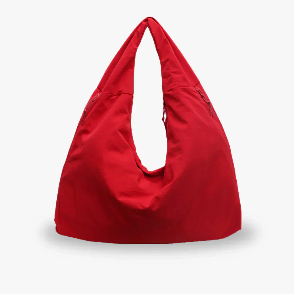Sac à main en toile jaune vintaged pour femme