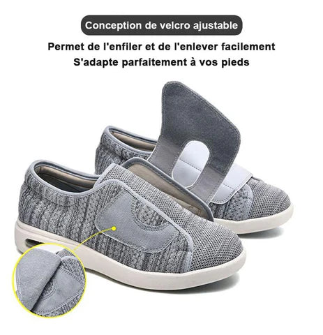 DiabeCare™ – Chaussures Orthopédiques Unisexes Confort et Soutien Optimal