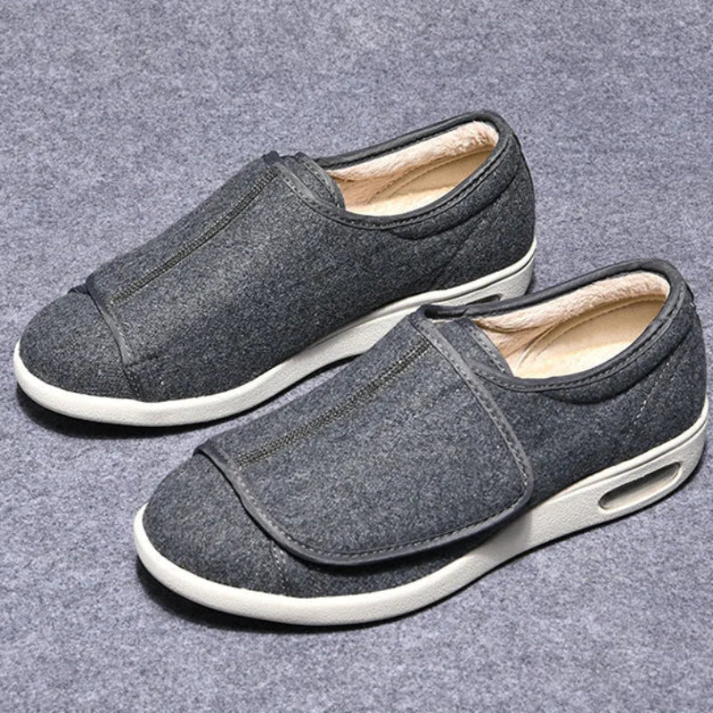 DiabeFlex™ – Chaussures Orthopédiques Chaudes et Larges
