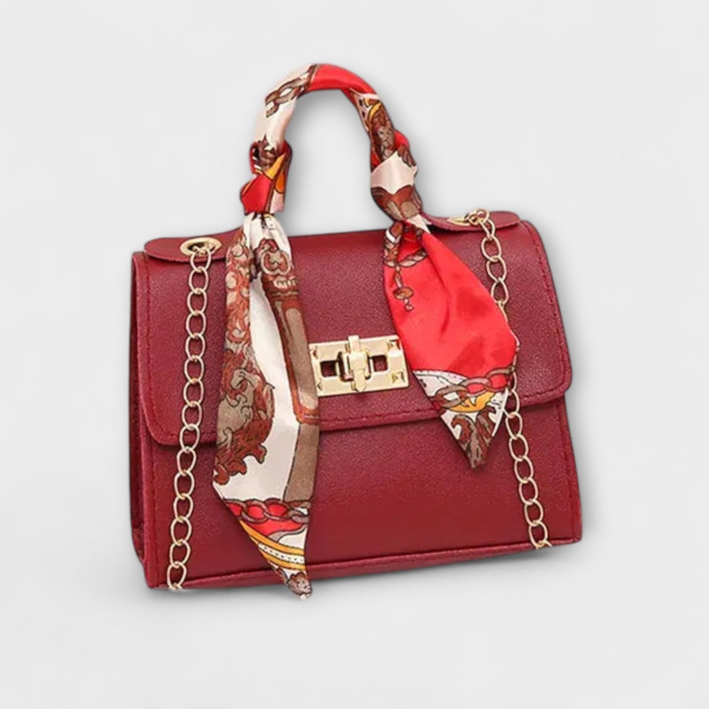 Sac à Main Élégant pour Femme avec Chaîne en Métal