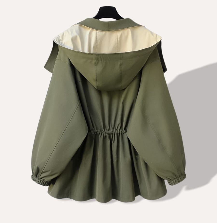 DuoShield™ – Veste Bicolore Coupe-Vent & Imperméable