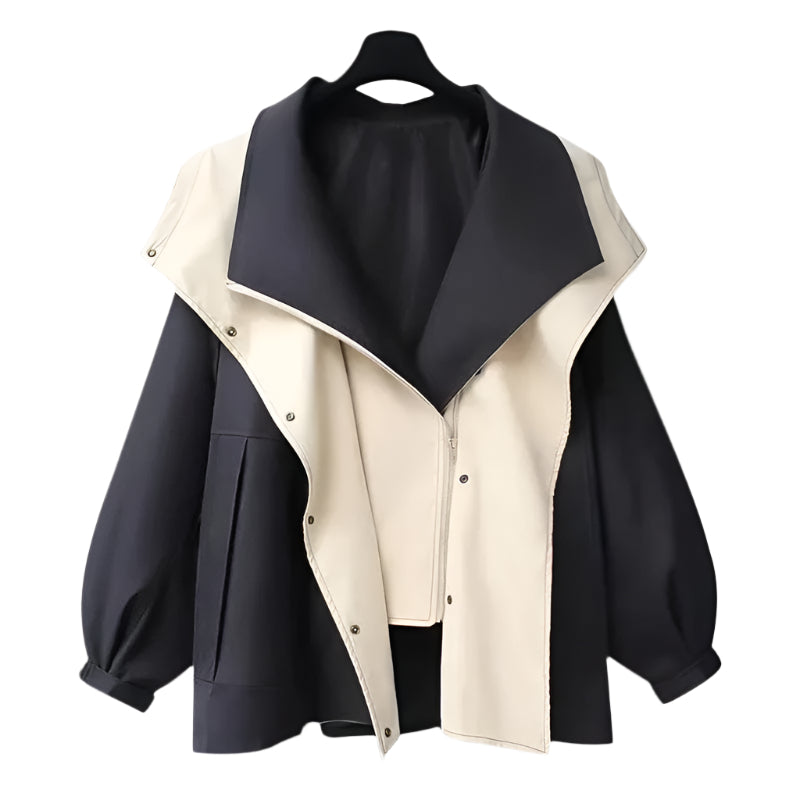 DuoShield™ – Veste Bicolore Coupe-Vent & Imperméable