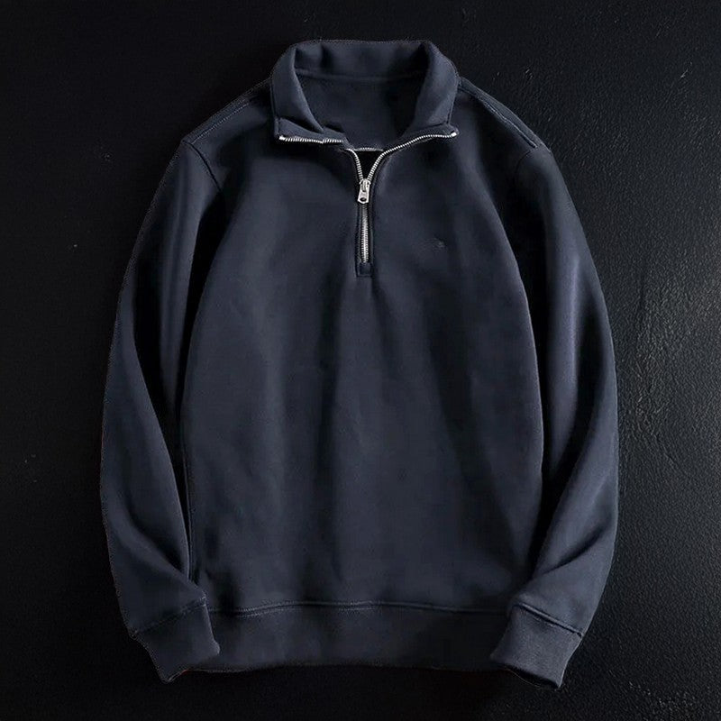 Sweat à capuchon homme oversize zippé