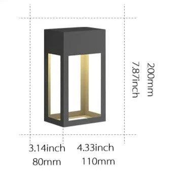 ELEGANZ™ – Applique Murale Extérieur Élégante LED Résistante à l'Eau
