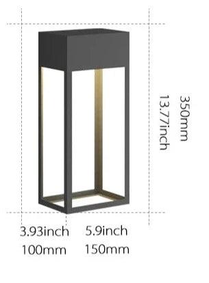 ELEGANZ™ – Applique Murale Extérieur Élégante LED Résistante à l'Eau