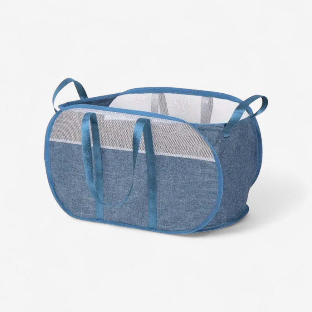 Panier à linge extra large pliable avec anses renforcées