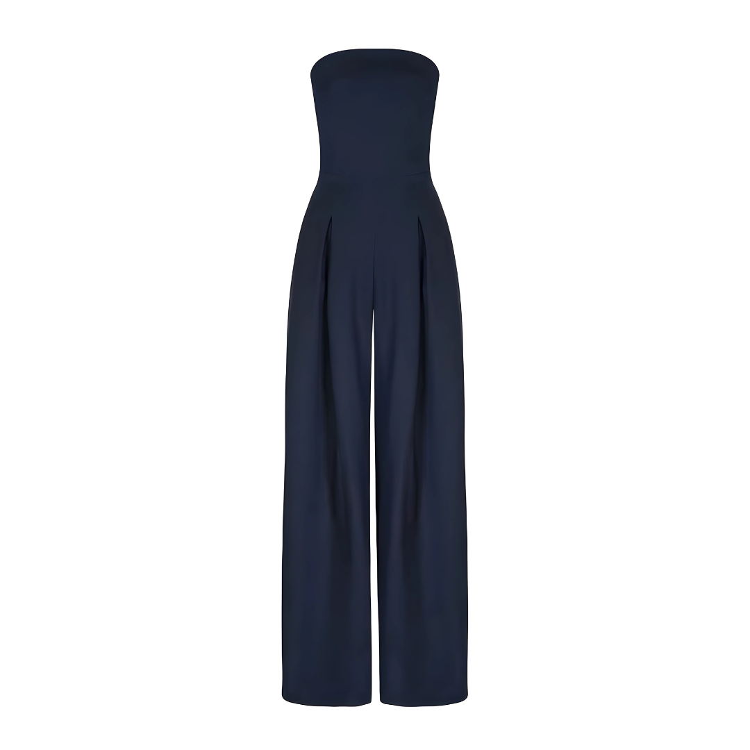ÉléganceChic™ – Combinaison Femme Chic Sans Bretelles Polyvalente et Confortable