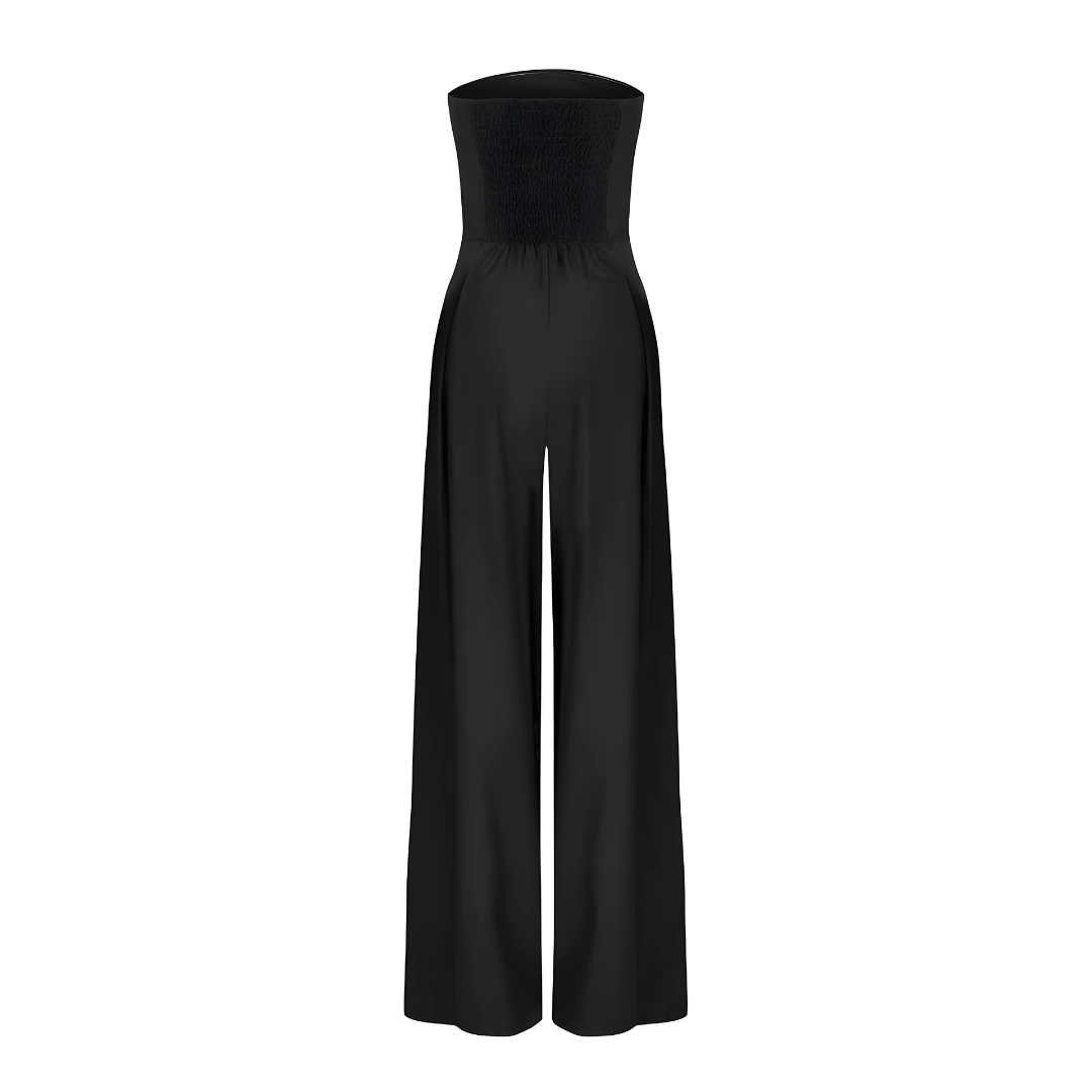ÉléganceChic™ – Combinaison Femme Chic Sans Bretelles Polyvalente et Confortable