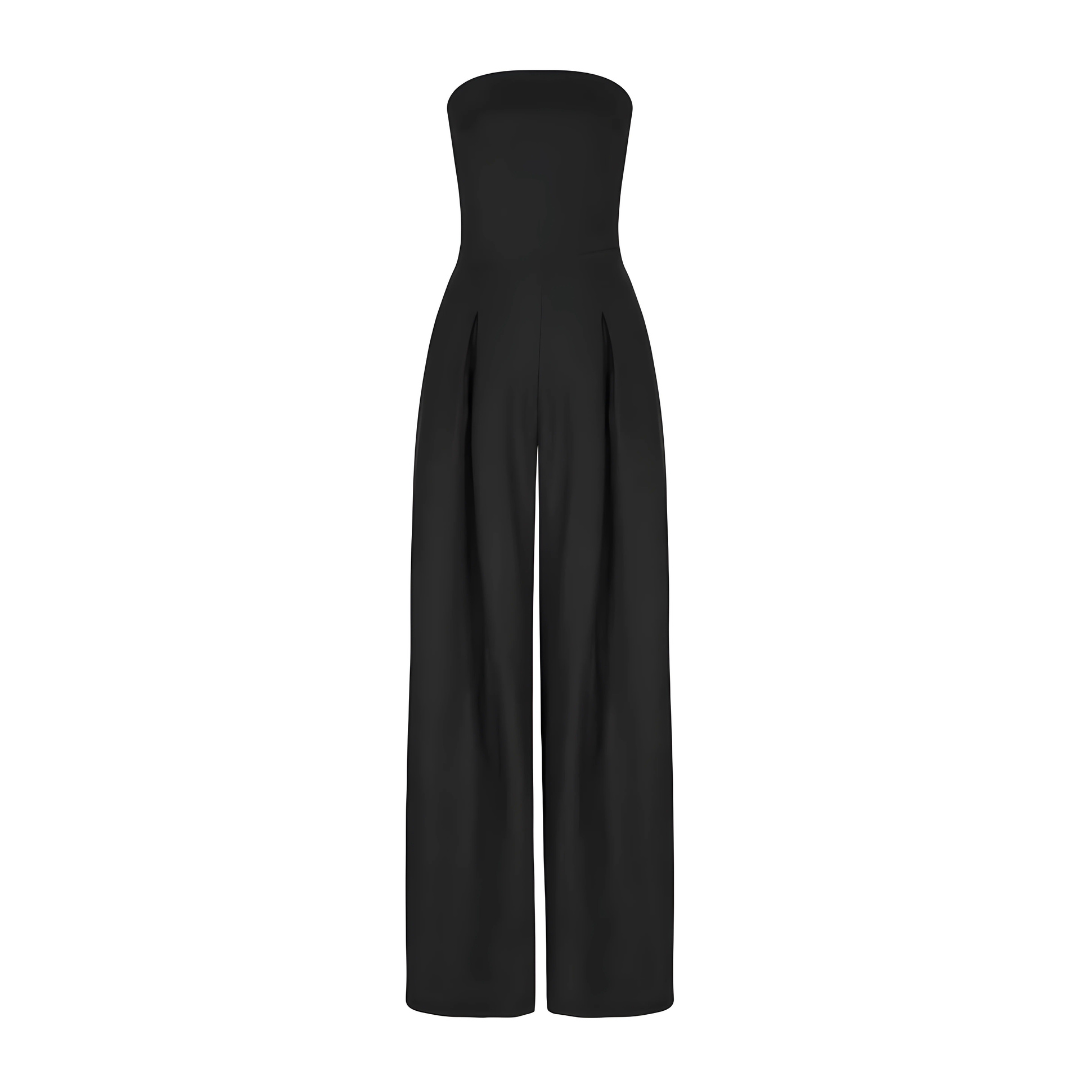 ÉléganceChic™ – Combinaison Femme Chic Sans Bretelles Polyvalente et Confortable