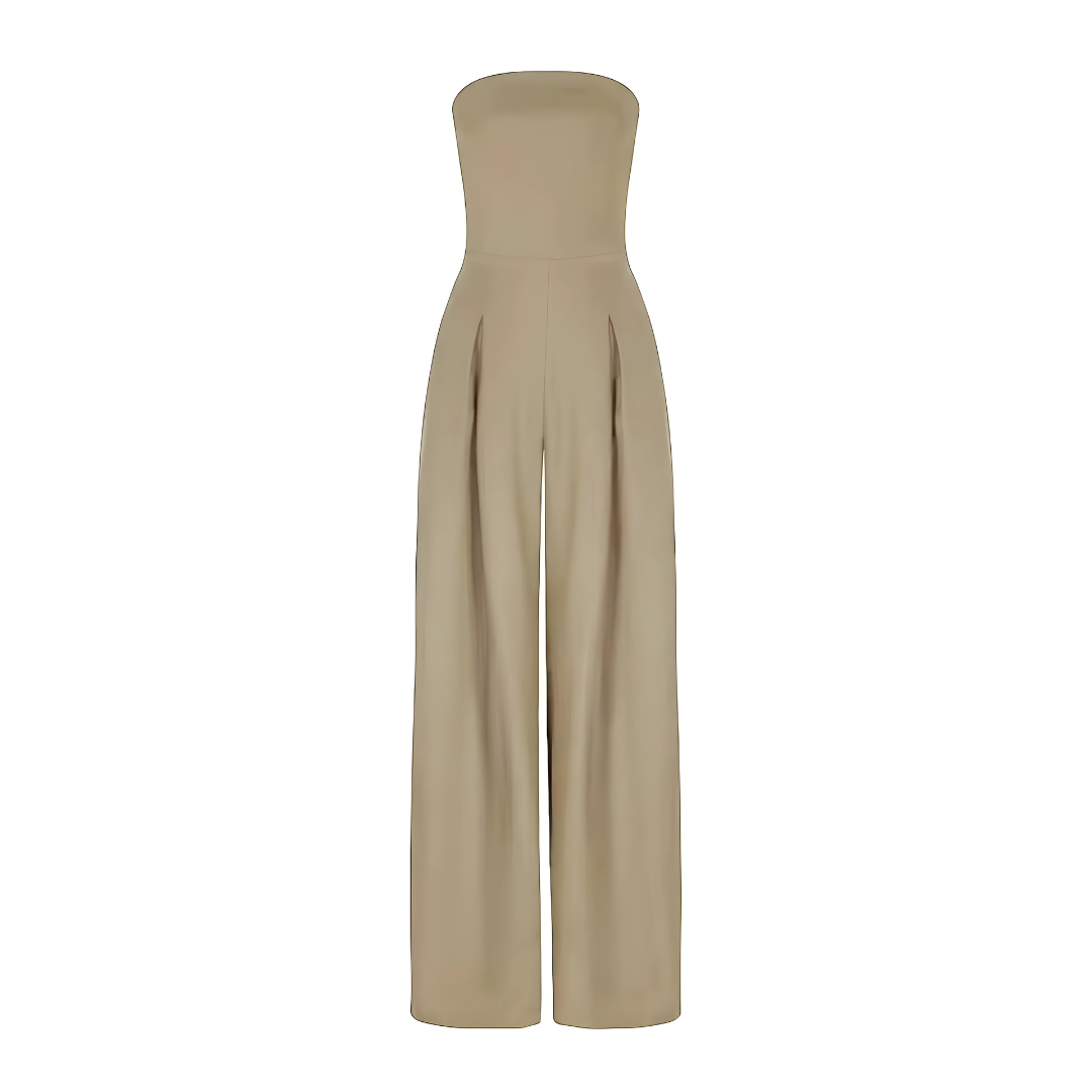 ÉléganceChic™ – Combinaison Femme Chic Sans Bretelles Polyvalente et Confortable