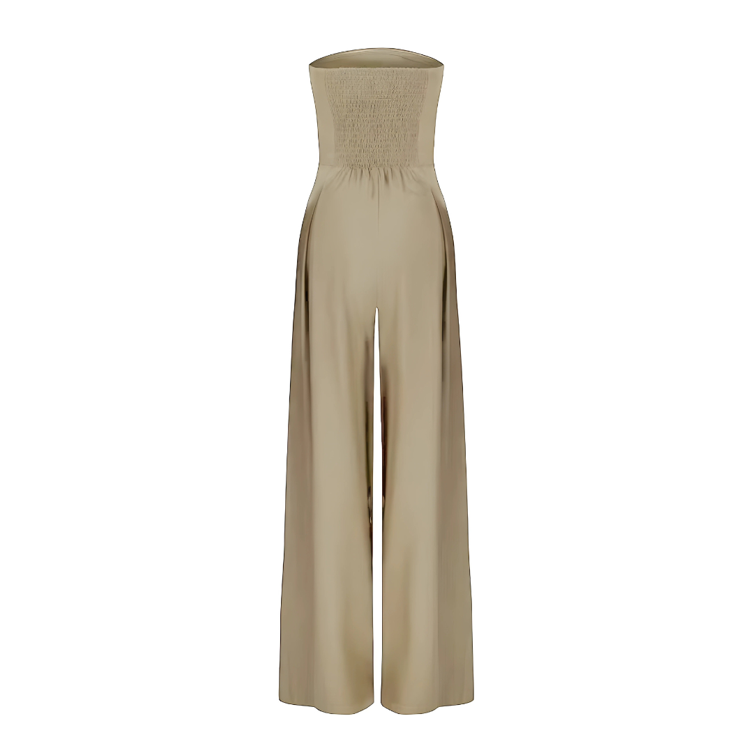 ÉléganceChic™ – Combinaison Femme Chic Sans Bretelles Polyvalente et Confortable