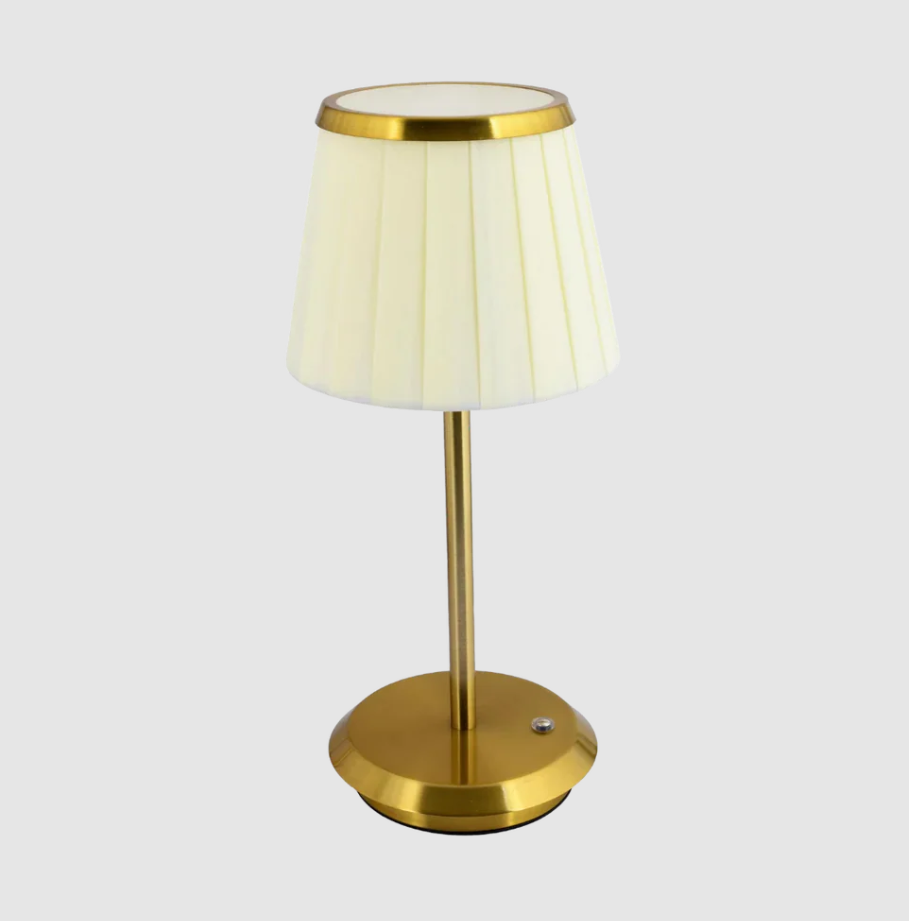 ÉléganceClassique™ – Applique Murale Dimmable en Métal et Tissu