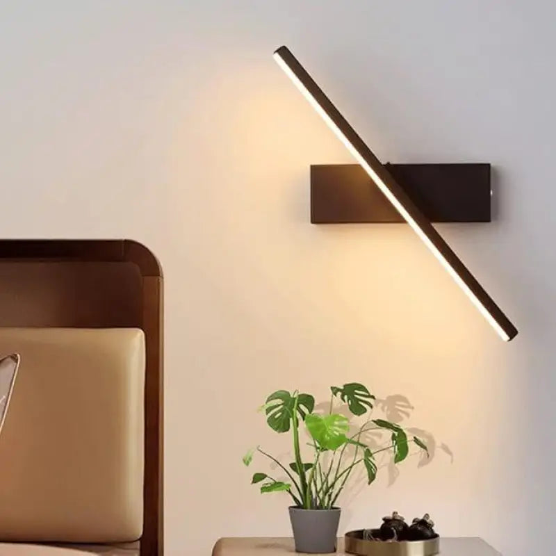 Enmora™ – Applique Murale LED Noire & Blanche Scandinave Moderne 16W